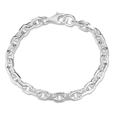 Ankerarmband i silver 21 cm x 5,6 mm