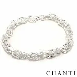 Ankerarmband i silver 22 cm x 6,6 mm