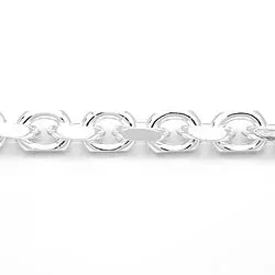 Ankerarmband i silver 22 cm x 6,6 mm