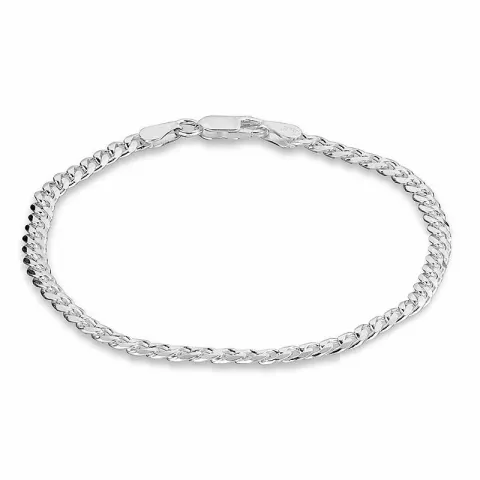 panzerkedja i silver x 3,7 mm