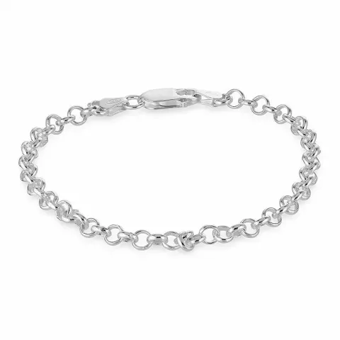 kula armband i silver  x 3,7 mm