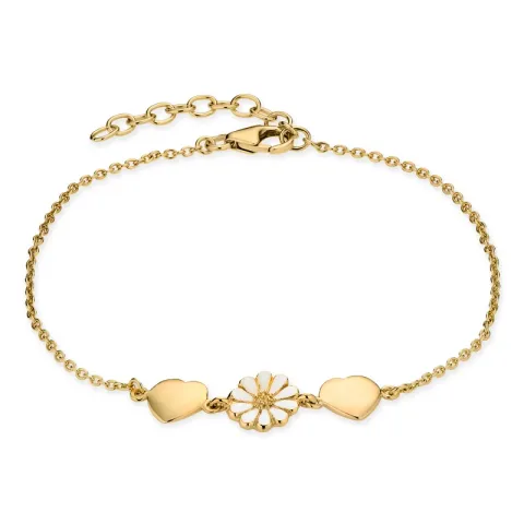 prästkrage armband i förgyllt silver - Maggie