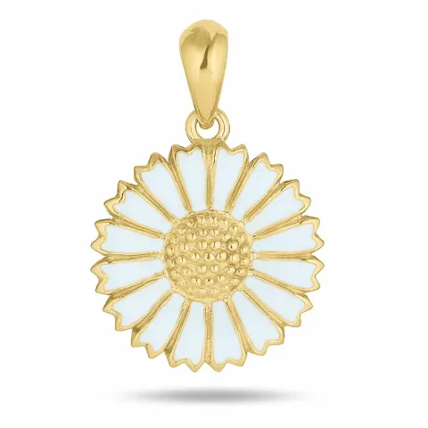 prästkrage hängen i förgyllt silver