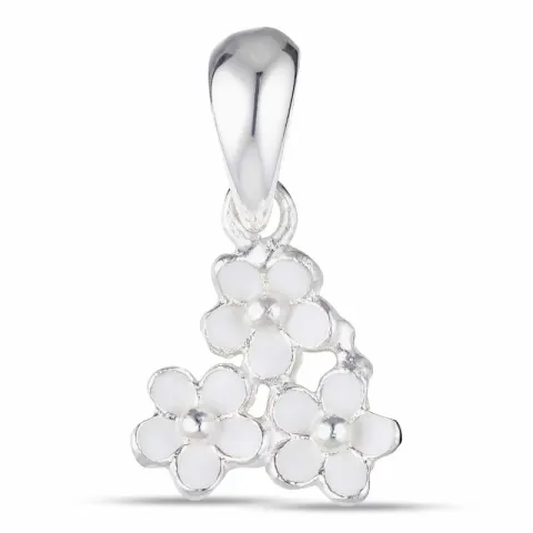 prästkrage hängen i silver - Majse