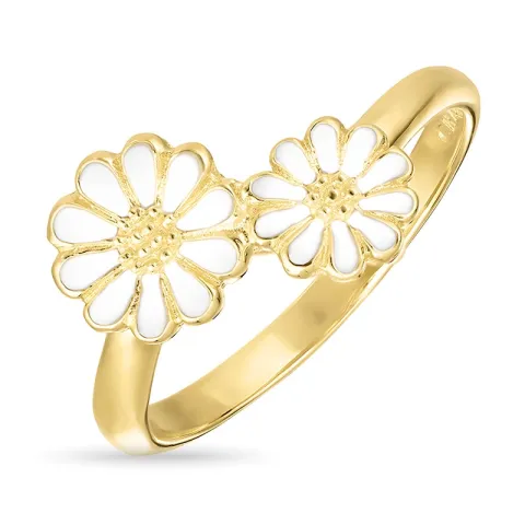 prästkrage ring i förgyllt silver - Maggie
