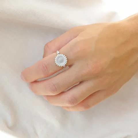 prästkrage ring i silver - Matilda