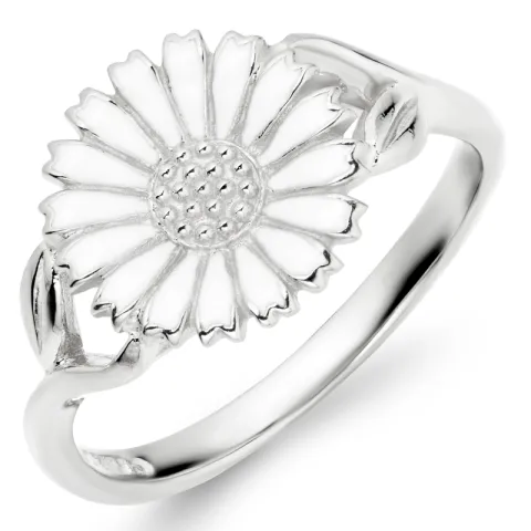 11 mm prästkrage ring i silver - Marie