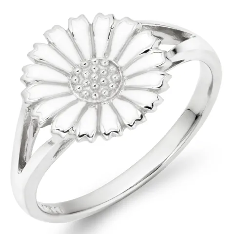 11 mm prästkrage ring i silver - Marie