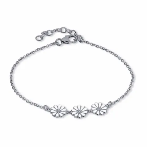prästkrage armband i silver - Maggie