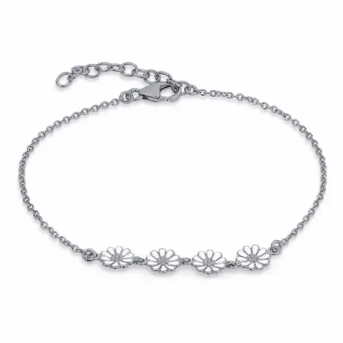 prästkrage armband i silver - Maggie