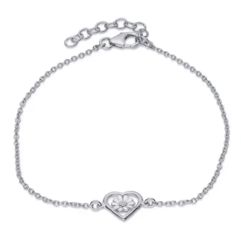 prästkrage armband i silver - Maggie