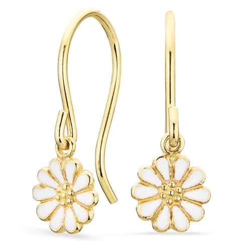 prästkrage örhängen i förgyllt silver - Maggie