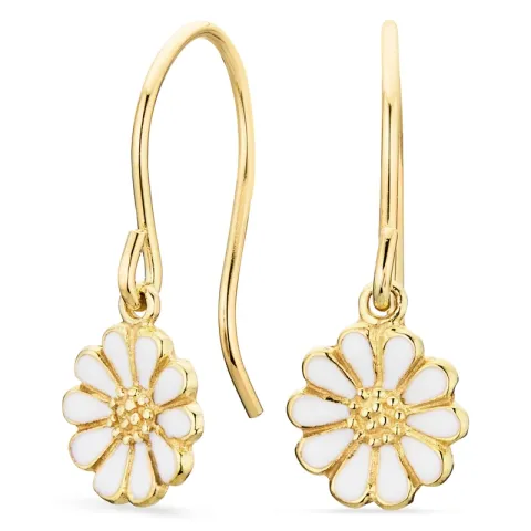 prästkrage örhängen i förgyllt silver - Maggie