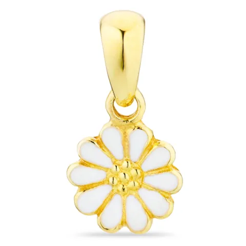 prästkrage hängen i förgyllt silver