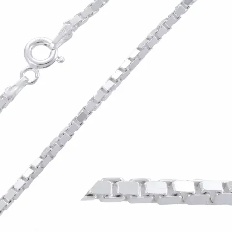 veneziahalskedja i silver 60 cm x 1,8 mm