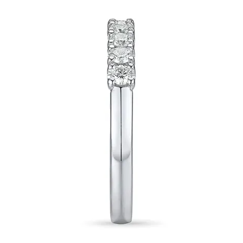 diamant alliancring i 14  karat vitguld 0,21 ct