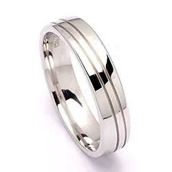 Vigselsring i silver