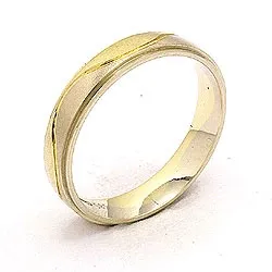 Kollektionsprov ring i 14 karat guld- och vitguld