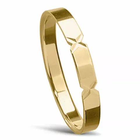 smal Herring i 14  karat guld