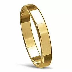 smal vigselsring i 14  karat guld