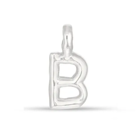 bokstav b hängen i silver - My Letter