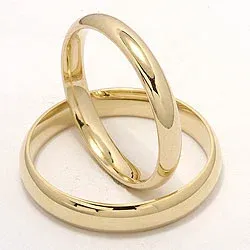 Vigselsringar i 9 karat guld