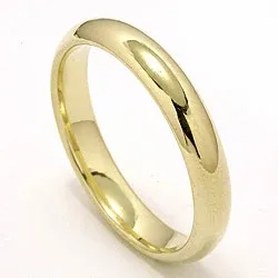 Vigselsring i 9 karat guld