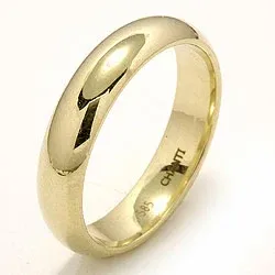 Vigselsring i 9 karat guld