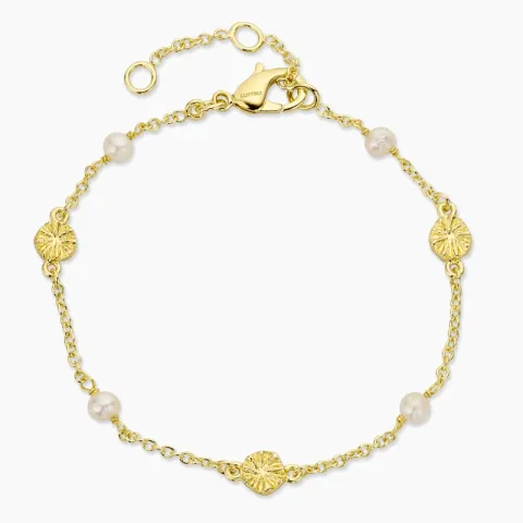 armband i förgylld mässing - Eliné