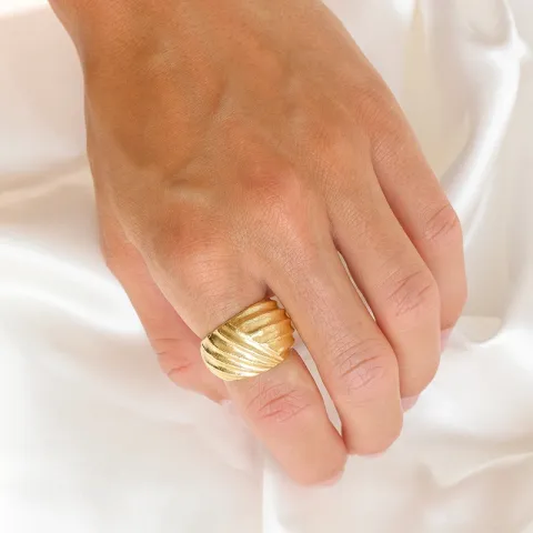 ring i förgylld mässing - Eliné