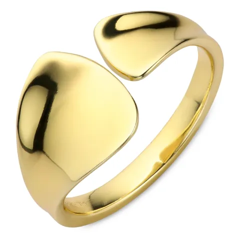 ring i förgylld mässing