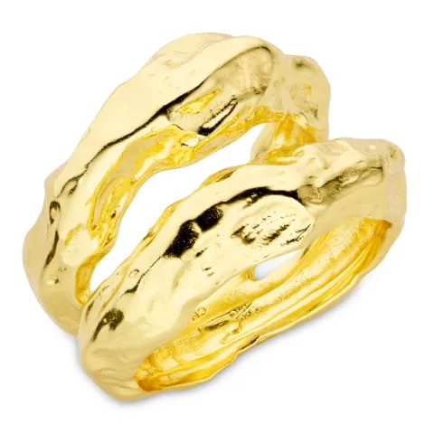 ring i förgylld mässing - Eliné