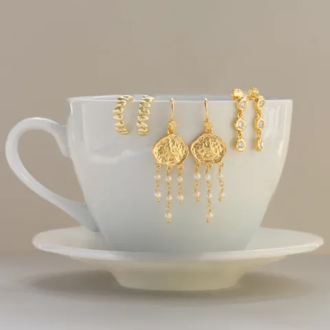 halvcreol i förgylld mässing - Eliné