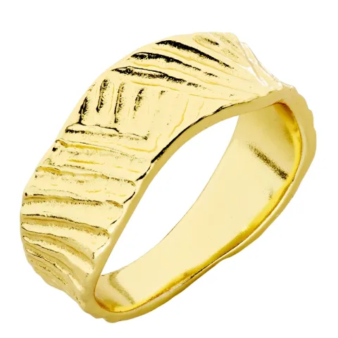 ring i förgylld mässing - Eliné