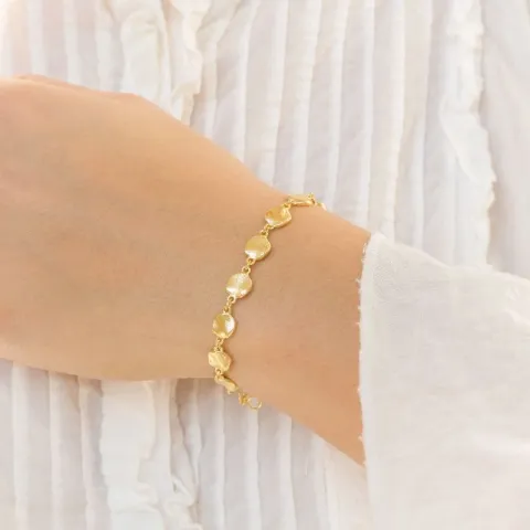 armband i förgylld mässing - Eliné