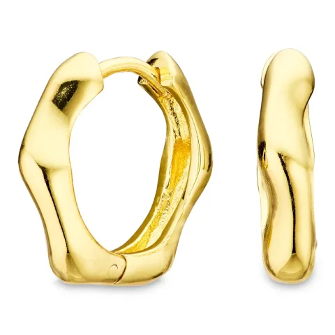 20 mm creol i förgylld mässing - Eliné