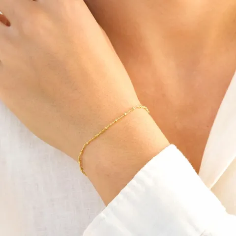 armband i förgylld mässing - Eliné