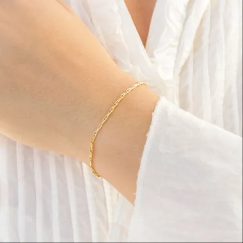 armband i förgylld mässing  x 2,0 mm  - Eliné