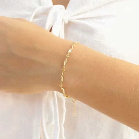 armband i förgylld mässing - Eliné