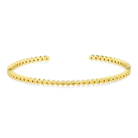 blommor armband i förgylld mässing - Eliné