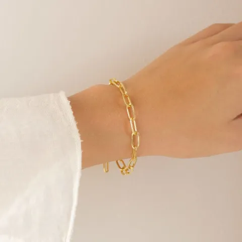 armband i förgylld mässing - Eliné