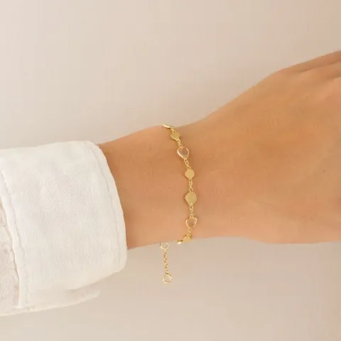 armband i förgylld mässing - Eliné