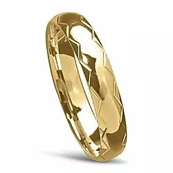 vigselsring i 14  karat guld