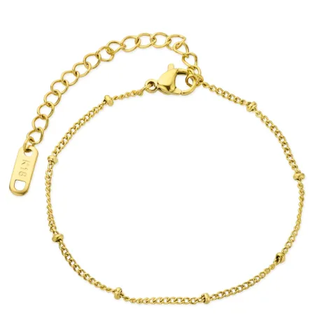 vattentät armband i förgyllt stål 15 cm + 5 cm x 2,2 mm  - OCEANA