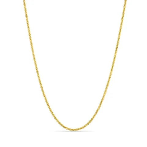 vattentät halsband i förgyllt stål 38 + 5 cm x 2 mm  - OCEANA