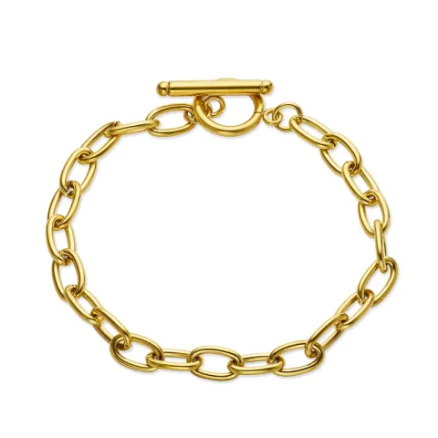 vattentät armband i förgyllt stål 17 cm x 5,9 mm  - OCEANA