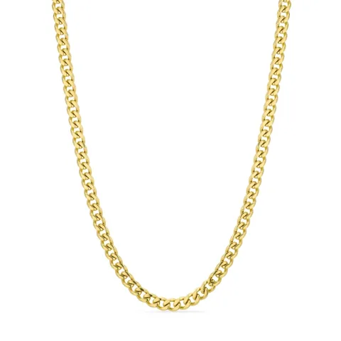 vattentät halsband i förgyllt stål - OCEANA