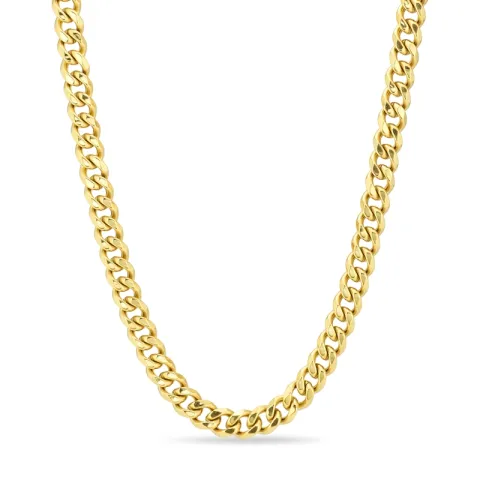 vattentät halsband i förgyllt stål - OCEANA