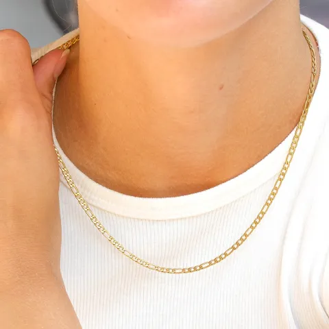 vattentät halsband i förgyllt stål - OCEANA