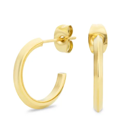 17 mm vattentät halvcreol i förgyllt stål - OCEANA